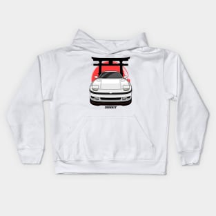 White 3KGT Kids Hoodie